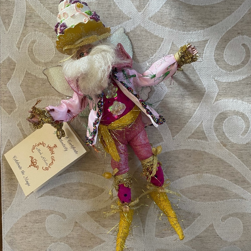 🎂🍰 Mark Roberts Birthday Party Fairy Small 51-75566 Limited Edition 2006